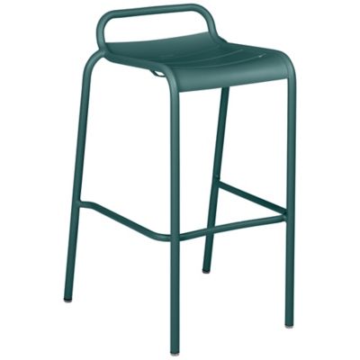 FRM2434090 Fermob Luxembourg Barstool with Low Back - Set of  sku FRM2434090