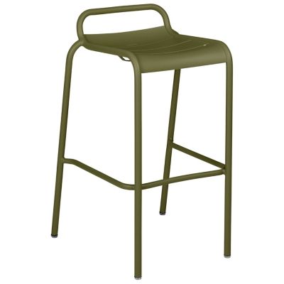 FRM2525854 Fermob Luxembourg Barstool with Low Back - Set of  sku FRM2525854