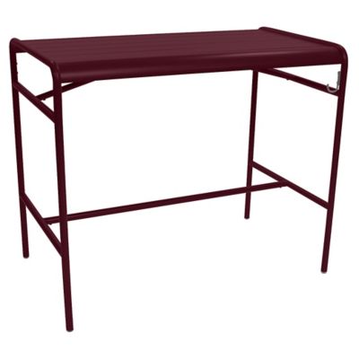 Fermob Luxembourg High Dining Table - Color: Red - 4141B9