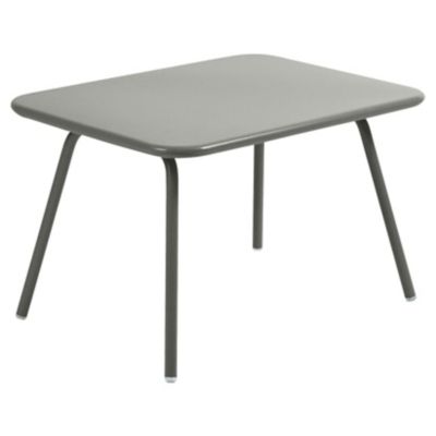 Fermob Luxembourg Rectangular Kid Table - Color: Grey - 417148