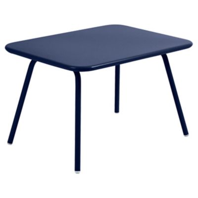 Fermob Luxembourg Rectangular Kid Table - Color: Blue - 417192