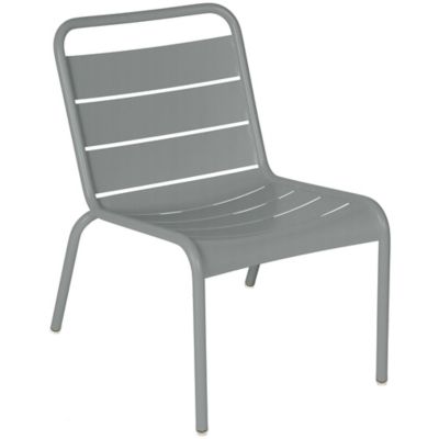 Fermob Luxembourg Lounge Chair - Set of 2 - Color: Grey - 4211C7