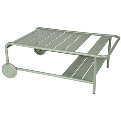 FRM2404915 Fermob Luxembourg Low Table with Casters - Color:  sku FRM2404915