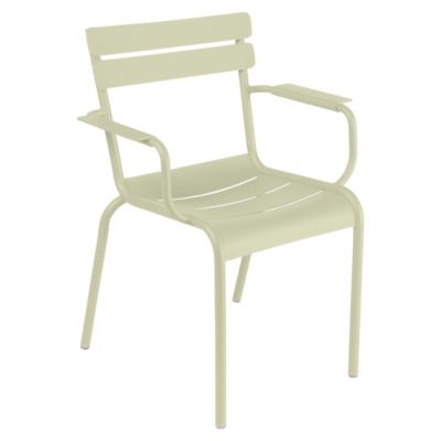 Fermob Luxembourg Steel Armchair - Set of 2 - Color: Green - 412265