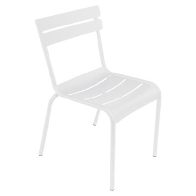 Fermob Luxembourg Steel Side Chair - Set of 2 - Color: White - 412101