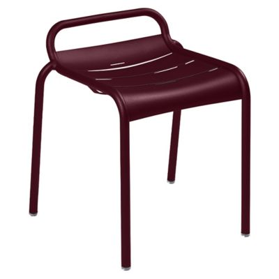 Fermob Luxembourg Stool - Set of 2 - Color: Red - 4111B9