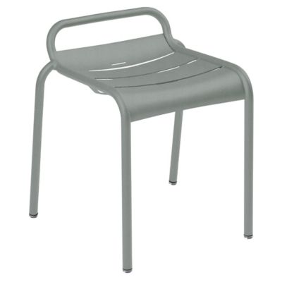 Fermob Luxembourg Stool - Set of 2 - Color: Grey - 4111C7