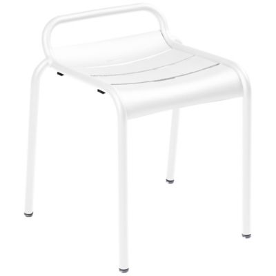 FRM2434206 Fermob Luxembourg Stool - Set of 2 - Color: White  sku FRM2434206