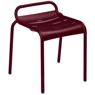 Fermob Luxembourg Stool - Set of 4 - Color: Red - 4111B94