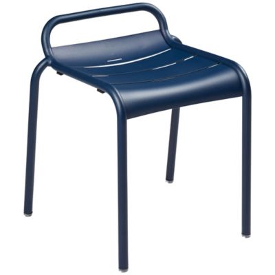 FRM2434261 Fermob Luxembourg Stool - Set of 4 - Color: Blue - sku FRM2434261