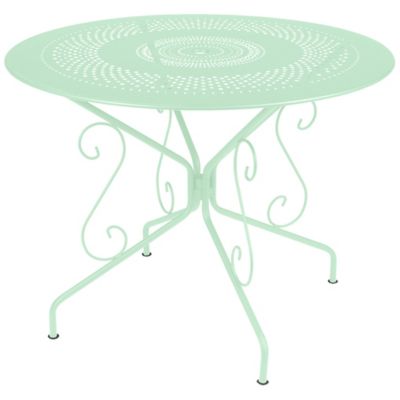 FRM2405073 Fermob Montmarte Perforated Round Table - Color: G sku FRM2405073