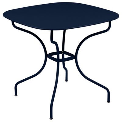 Fermob Opera+ Carronde Square Table - Color: Blue - 094692