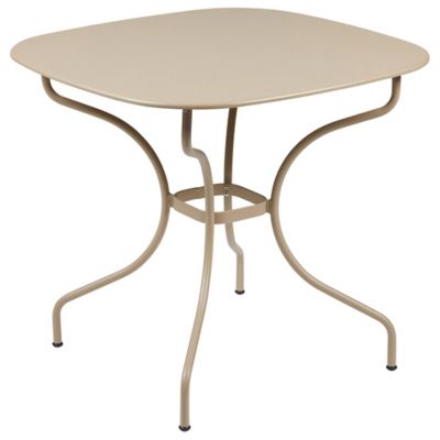 Fermob Opera+ Carronde Square Table - Color: Brown - 094614