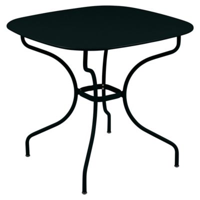 FRM2549435 Fermob Opera+ Carronde Square Table - Color: Black sku FRM2549435