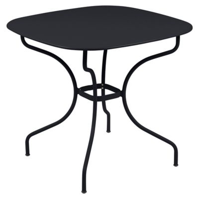 FRM2549436 Fermob Opera+ Carronde Square Table - Color: Black sku FRM2549436