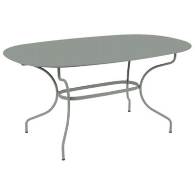 FRM2405412 Fermob Opera+ Oval Dining Table - Color: Grey - 09 sku FRM2405412