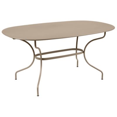 Fermob Opera+ Oval Dining Table - Color: Brown - 094714