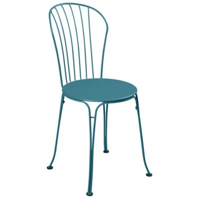 Fermob Opera+ Side Chair - Set of 2 - Color: Blue - 091121