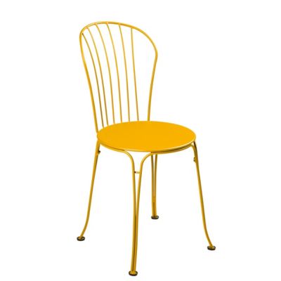 Fermob Opera+ Side Chair - Set of 2 - Color: Yellow - 0911C6