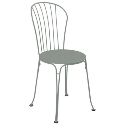 Fermob Opera+ Side Chair - Set of 2 - Color: Grey - 0911C7