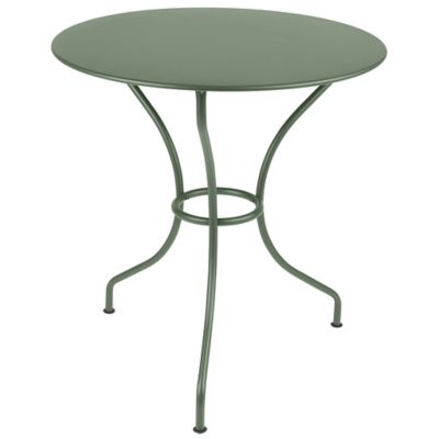 Fermob Opera+ Round Table - Color: Green - Size: Small - 094982