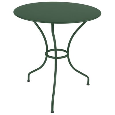 Fermob Opera+ Round Table - Color: Green - Size: Small - 094902