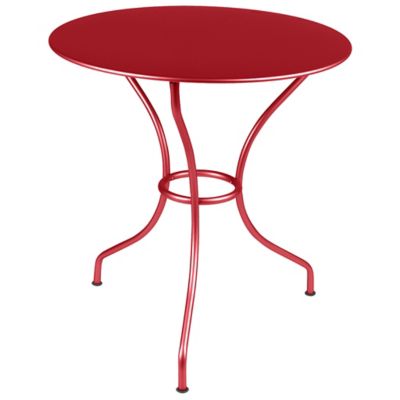 FRM2405492 Fermob Opera+ Round Table - Color: Red - Size: Sma sku FRM2405492