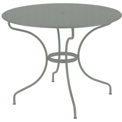 FRM2405481 Fermob Opera+ Round Table - Color: Grey - Size: Me sku FRM2405481