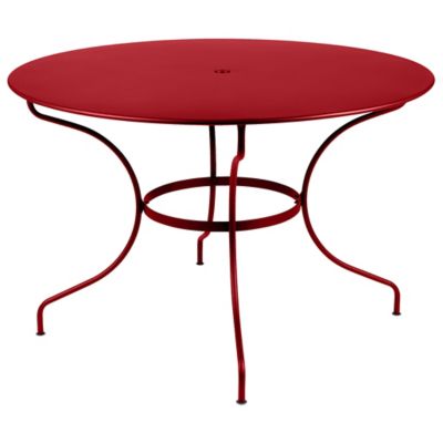 FRM2405494 Fermob Opera+ Round Table - Color: Red - Size: Lar sku FRM2405494