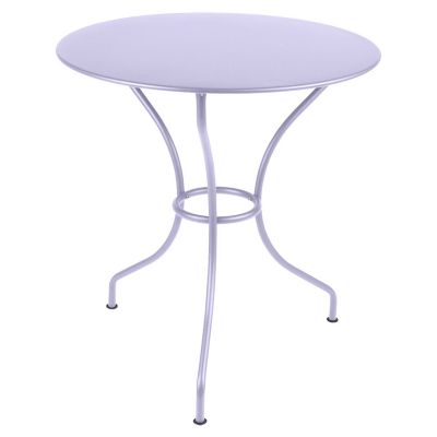 Fermob Opera+ Round Table - Color: Purple - Size: Small - 0949D1