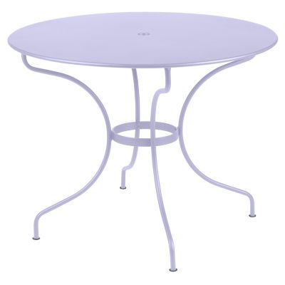 FRM2527753 Fermob Opera+ Round Table - Color: Purple - Size:  sku FRM2527753