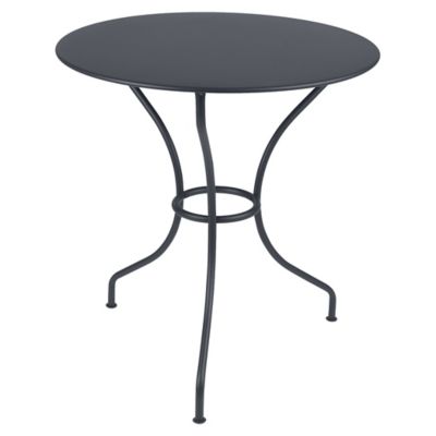 Fermob Opera+ Round Table - Color: Black - Size: Small - 094947