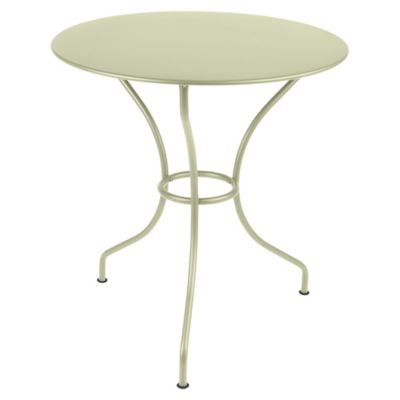 Fermob Opera+ Round Table - Color: Green - Size: Small - 094965