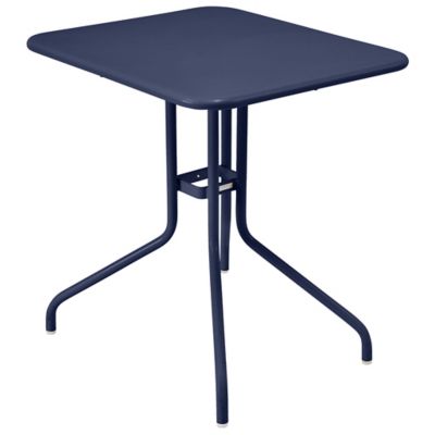 Fermob Petale Folding Rectangular Table - Color: Blue - Size: Small - 72389