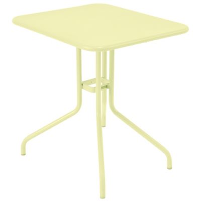 Fermob Petale Folding Rectangular Table - Color: Yellow - Size: Small - 723