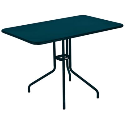 Fermob Petale Folding Rectangular Table - Color: Blue - Size: Large - 72372