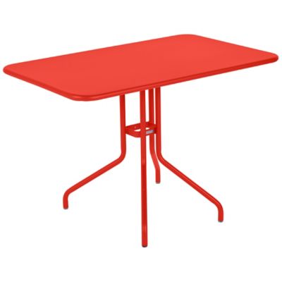 Fermob Petale Folding Rectangular Table - Color: Orange - Size: Large - 723