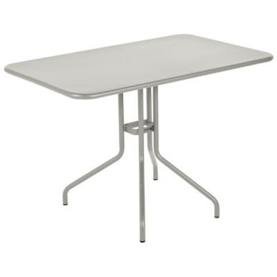 Fermob Petale Folding Rectangular Table - Color: Grey - Size: Large - 7237A