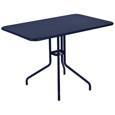 Fermob Petale Folding Rectangular Table - Color: Blue - Size: Large - 72379