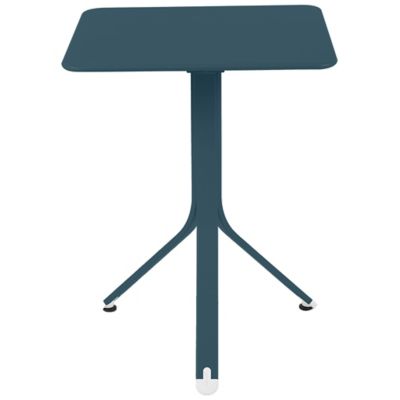 FRM2405773 Fermob Resto Square Table - Color: Blue - 881321 sku FRM2405773