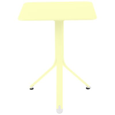 FRM2405783 Fermob Resto Square Table - Color: Yellow - 8813A6 sku FRM2405783