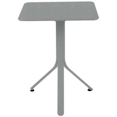 Fermob Resto Square Table - Color: Grey - 8813C7