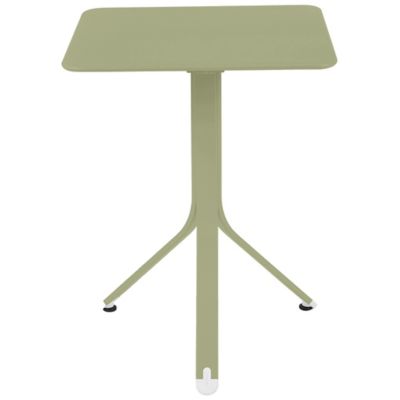 FRM2405794 Fermob Resto Square Table - Color: Green - 881365 sku FRM2405794