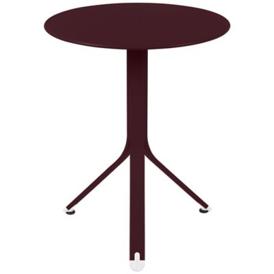 FRM2405797 Fermob Resto Round Table - Color: Red - 8810B9 sku FRM2405797