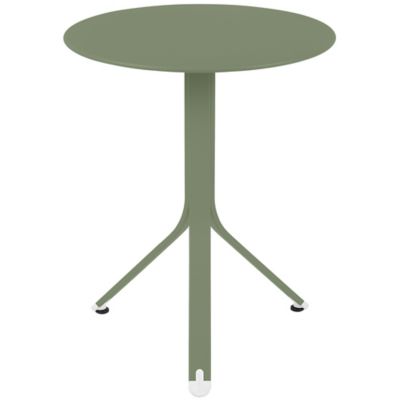 Fermob Resto Round Table - Color: Green - 881082