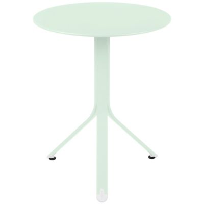 FRM2405807 Fermob Resto Round Table - Color: Green - 8810A7 sku FRM2405807