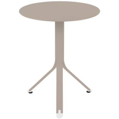 FRM2405810 Fermob Resto Round Table - Color: Brown - 881014 sku FRM2405810