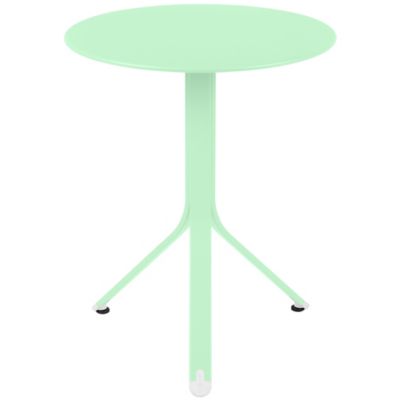 Fermob Resto Round Table - Color: Green - 881083