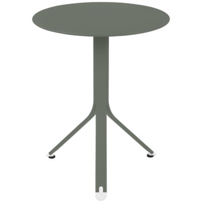 Fermob Resto Round Table - Color: Green - 881048