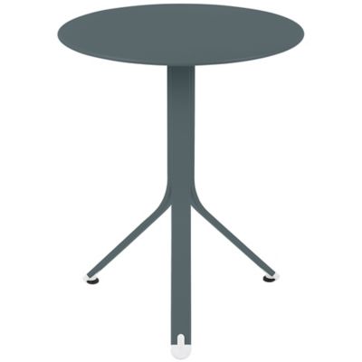 FRM2405815 Fermob Resto Round Table - Color: Grey - 881026 sku FRM2405815